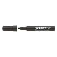 ICO Alkoholos marker, 1-4 mm, vágott, ico "permanent 12", fekete 9580008007