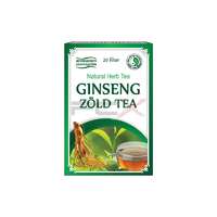 - Dr.chen teakeverék ginseng+zöldtea filteres 20db