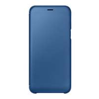 Samsung Samsung tok álló (aktív flip, oldalra nyíló, kártyazseb, karbon minta) kék ef-wa605clegww