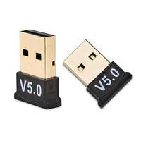 gigapack Bluetooth adapter sztereo (v5.0, usb 2.0, mini) fekete gp-97499