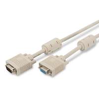 Assmann Assmann vga monitor extension cable, hd15 1,8m beige ak-310203-018-e