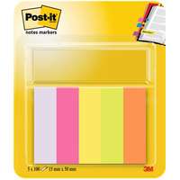 POST-IT Post-it 15x50mm 5x100lap neon papír jelölőlap 7100172770