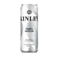 KINLEY üdítőital, szénsavas, 0,25 l, dobozos, kinley, tonic-citromfű 1339208