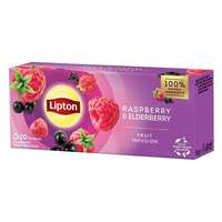 LIPTON Gyümölcstea lipton málna-bodza 20 filter/doboz