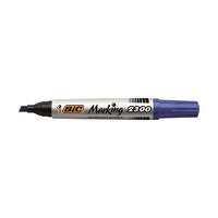 BIC Alkoholos marker, 3,7-5,5 mm, vágott, bic "eco 2300" kék 8209253