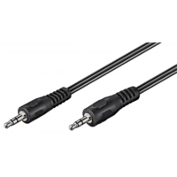 Goobay Goobay aux audio csatlakozókábel, 3,5 mm-es sztereó, lapos kábel 1.5m 50019