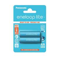 Panasonic Panasonic eneloop lite elem (aa, bk-3lcce, 1.2v, 950mah ni-mh, újratölthető) 2db/csomag bk-3lcce/2be