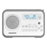 SANGEAN Sangean dpr-67 w/g dab+/fm-rds fehér-szürke digitális rádióvevő