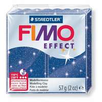 FIMO Gyurma, 57 g, égethető, fimo "effect", csillámos kék 8020-302