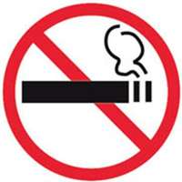 APLI Információs matrica, tilos a dohányzás, apli 00845