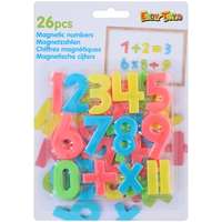 EDDY TOYS Eddy toys színes, 26 darabos, mágneses számok 871125226571