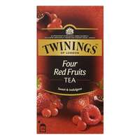 TWININGS Fekete tea twinings piros gyümölcsös 25 filter/doboz