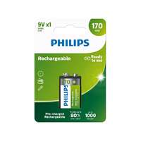 Philips Philips 9vb1a17/10 elem tölthetŐ 9v 170 mah 1-bliszter