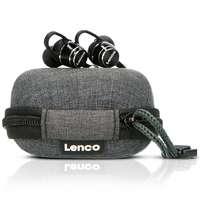 Lenco Lenco epb-160bk sweatproof bluetooth earpuds including powerbank case black