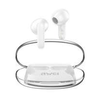 AWEI Awei t85 bluetooth fülhallgató sztereo (v5.3, tws, mikrofon, zajszűrő + töltőtok) fehér t85_w