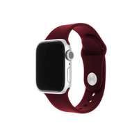 FIXED Fixed szilikon strap set apple watch 38/40/41 mm, burgundy piros fixsst-436-wird