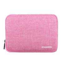 HAWEEL Haweel tok álló, textil (ütésálló belső réteg, cipzáras, univerzális, légáteresztő, 9.7" méret) rózsaszín gp-94799