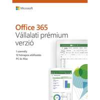 Microsoft Microsoft office 365 business 1 felhasználó 5 eszköz 1 év hun online licence klq-00211