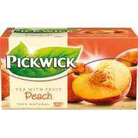 PICKWICK Fekete tea, 20x1,5 g, pickwick, őszibarack 4024167/57041401