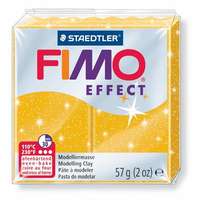 FIMO Gyurma, 57 g, égethető, fimo "effect", csillámos arany 8010-112