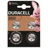 Duracell Gombelem, cr2032, 4 db, duracell 10pp040033