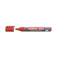 EDDING Tábla- és flipchart marker, 1,5-3 mm, kúpos, edding "360", piros 4-360002