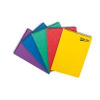 PUKKA PAD Jegyzetfüzet, a4, vonalas, 60 lap, pukka pad "pressboard", vegyes színek 7269-prs