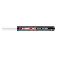 EDDING Lakkmarker, 1-2 mm, edding "791", fehér 4-791049