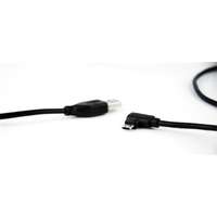 Gembird Gembird double-sided right angle microusb 1,8m blister cable black ccb-usb2-ammdm90-6