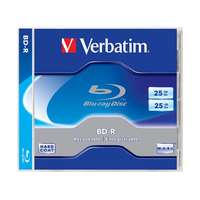 VERBATIM Verbatim bd-r írható blu-ray lemez 25gb normál tok 43714 (43715)