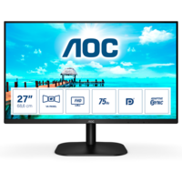 AOC Aoc va monitor 27" 27b2qam, 1920x1080, 16:9, 250cd/m2, 4ms, hdmi/displayport/vga, hangszóró