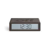 Lexon Lexon flip+ lcd alarm clock black lr150n0