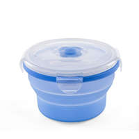  Nuvita Összecsukható szilikon tányér 540ml - Kék - 4468