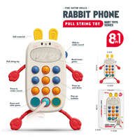 Chipolino Chipolino 8az1-ben zsinorós készségfejlesztő játék, telefon