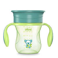 Chicco Chicco Perfect 360 itatópohár fogantyúkkal, zöld, 12hó+ (200 ml)