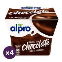 Alpro Alpro ördögien sötét étcsokoládéízű desszert (4x125 g)