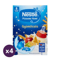 Nestlé Nestlé Pizsama Hami UHT gyümölcsös folyékony gabonás bébiétel 6 hó+ (4x400 ml)