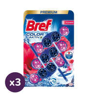 Bref Bref Blue Aktiv Fresh Flowers toalett frissítő (9x50 g)