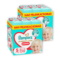 Pampers INGYENES SZÁLLÍTÁS - Pampers Premium Care Pants bugyipelenka 5, 11-17 kg 1+1, 204 db