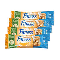 Nestlé Nestlé Fitness Multigrain Fibre Honey- Fehér csokoládéval szórt méz ízű gabonapehely-szelet édesítőszerrel (4x20 g)