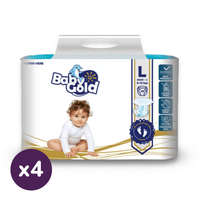 Baby Gold Baby Gold L nadrágpelenka Maxi 4, 9-13 kg HAVI PELENKACSOMAG 160 DB