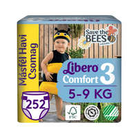 Libero INGYENES SZÁLLÍTÁS - Libero Comfort 3 pelenka, 5-9 kg, MÁSFÉL HAVI PELEKACSOMAG 252 db