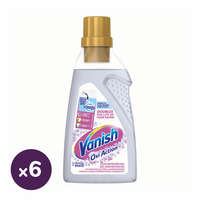 Vanish INGYENES SZÁLLÍTÁS - Vanish Oxi Action Folteltávolító és fehérítő gél koncentrátum (6x750 ml)