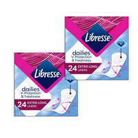 Libresse Libresse Dailies Fresh Extra Long tisztasági betét (2x24 db)