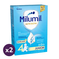 Milumil Milumil Junior 4 vanília ízű gyerekital 24 hó+ (2x500 g)