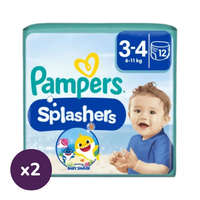 Pampers Pampers Splashers úszópelenka, méret: 3-4 (6-11 kg), 1+1, 24 db