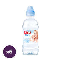 Jana Jana Baby ásványvíz, sportkupakkal, (6x0,33L)