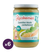 Kecskeméti Kecskeméti spenótos tészta csirkehússal, 11 hó+ (6x220 g)