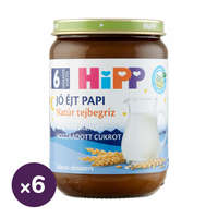 Hipp Hipp BIO jó éjt papi natúr tejbegríz, 6 hó+ (6x190 g)