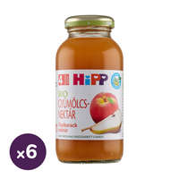 Hipp Hipp BIO őszibarack gyümölcsnektár C-vitaminnal, 4 hó+ (6x200 ml)